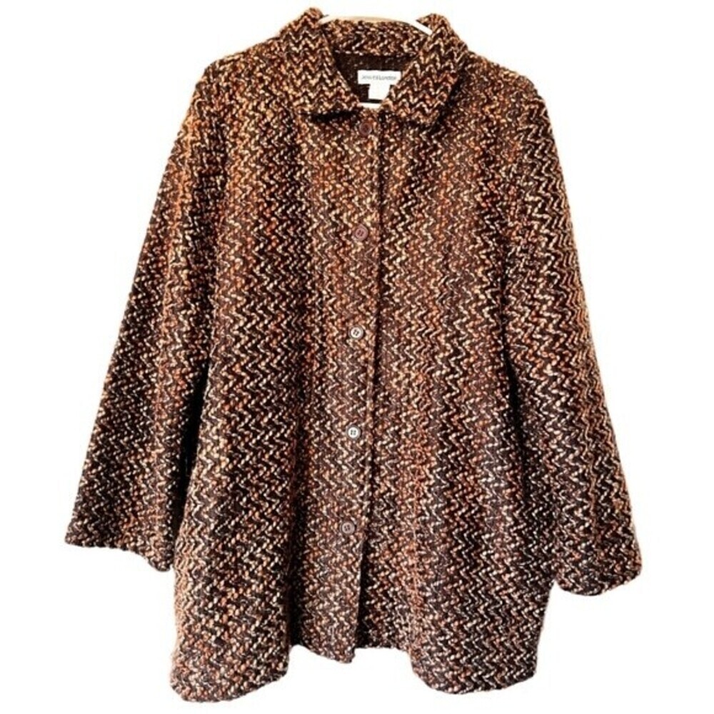 Women's JESSICA LONDON Cardigan Sweater / Overcoat. Size 1x.